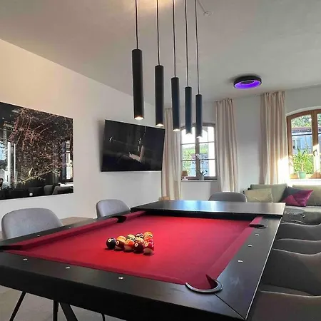 4Younic Billard * 2 Bedroom * 75-Zoll Tv * Boxspringbett Glonn Esterno foto